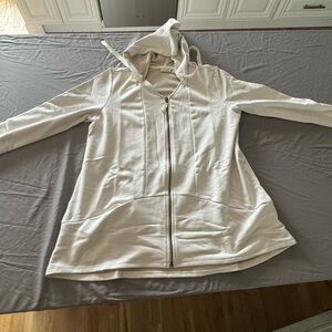 Logo lounge pullover hoodie